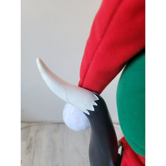 Looney Tunes Sylvester cat animated 1997 motionette Xmas Santa - Picture 10 of 16
